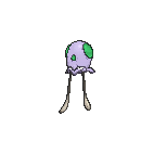 Shiny Tentacool as it appears in Omega Ruby & Alpha Sapphire