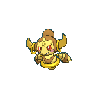 Shiny Hoopa as it appears in X & Y