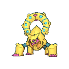 Shiny Volcanion as it appears in Omega Ruby & Alpha Sapphire