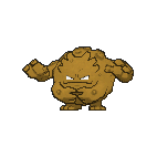 Shiny Graveler as it appears in Omega Ruby & Alpha Sapphire