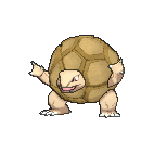 Shiny Golem as it appears in Omega Ruby & Alpha Sapphire