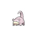 Shiny Slowpoke as it appears in Omega Ruby & Alpha Sapphire