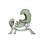 Shiny Kingler as it appears in X & Y