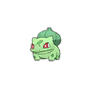 Shiny Bulbasaur as it appears in Sun & Moon