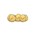 Shiny Exeggcute as it appears in Ultra Sun & Ultra Moon