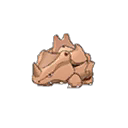 Shiny Rhyhorn as it appears in Ultra Sun & Ultra Moon