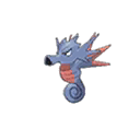 Shiny Seadra as it appears in Ultra Sun & Ultra Moon