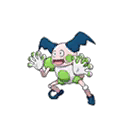 Shiny Mr. Mime as it appears in Ultra Sun & Ultra Moon