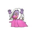 Shiny Jynx as it appears in Sun & Moon