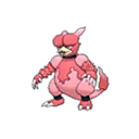 Shiny Magmar as it appears in Sun & Moon