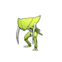 Shiny Kabutops as it appears in Sun & Moon