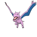 Shiny Aerodactyl as it appears in Sun & Moon