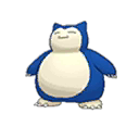 Shiny Snorlax as it appears in Ultra Sun & Ultra Moon