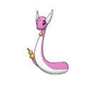 Shiny Dragonair as it appears in Ultra Sun & Ultra Moon