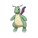 Shiny Dragonite as it appears in Sun & Moon