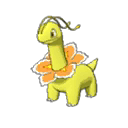 Shiny Meganium as it appears in Ultra Sun & Ultra Moon