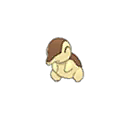 Shiny Cyndaquil as it appears in Ultra Sun & Ultra Moon