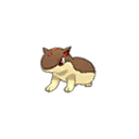 Shiny Quilava as it appears in Sun & Moon