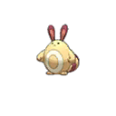 Shiny Sentret as it appears in Sun & Moon