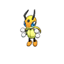 Shiny Ledian as it appears in Ultra Sun & Ultra Moon