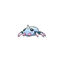 Shiny Spinarak as it appears in Ultra Sun & Ultra Moon