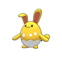 Shiny Azumarill as it appears in Ultra Sun & Ultra Moon