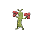 Shiny Sudowoodo as it appears in Ultra Sun & Ultra Moon