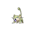 Shiny Rattata as it appears in Sun & Moon