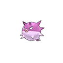 Shiny Qwilfish as it appears in Ultra Sun & Ultra Moon