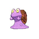 Shiny Magcargo as it appears in Ultra Sun & Ultra Moon