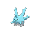Shiny Corsola as it appears in Sun & Moon