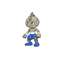 Shiny Tyrogue as it appears in Sun & Moon