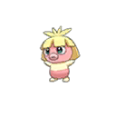 Shiny Smoochum as it appears in Ultra Sun & Ultra Moon