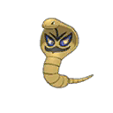 Shiny Arbok as it appears in Sun & Moon