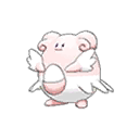 Shiny Blissey as it appears in Ultra Sun & Ultra Moon