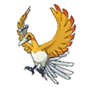 Shiny Ho-Oh as it appears in Sun & Moon