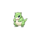 Shiny Sandshrew as it appears in Ultra Sun & Ultra Moon