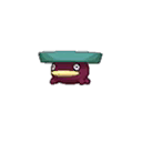 Shiny Lotad as it appears in Ultra Sun & Ultra Moon