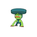 Shiny Lombre as it appears in Ultra Sun & Ultra Moon