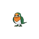 Shiny Taillow as it appears in Sun & Moon