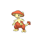 Shiny Breloom as it appears in Ultra Sun & Ultra Moon