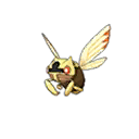 Shiny Ninjask as it appears in Sun & Moon