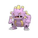 Shiny Exploud as it appears in Ultra Sun & Ultra Moon