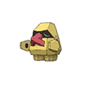 Shiny Nosepass as it appears in Ultra Sun & Ultra Moon