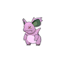 Shiny Nidorina as it appears in Ultra Sun & Ultra Moon