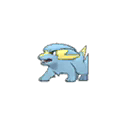 Shiny Electrike as it appears in Ultra Sun & Ultra Moon