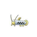 Shiny Barboach as it appears in Sun & Moon