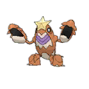 Shiny Crawdaunt as it appears in Sun & Moon