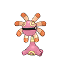 Shiny Cradily as it appears in Sun & Moon
