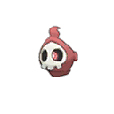 Shiny Duskull as it appears in Sun & Moon